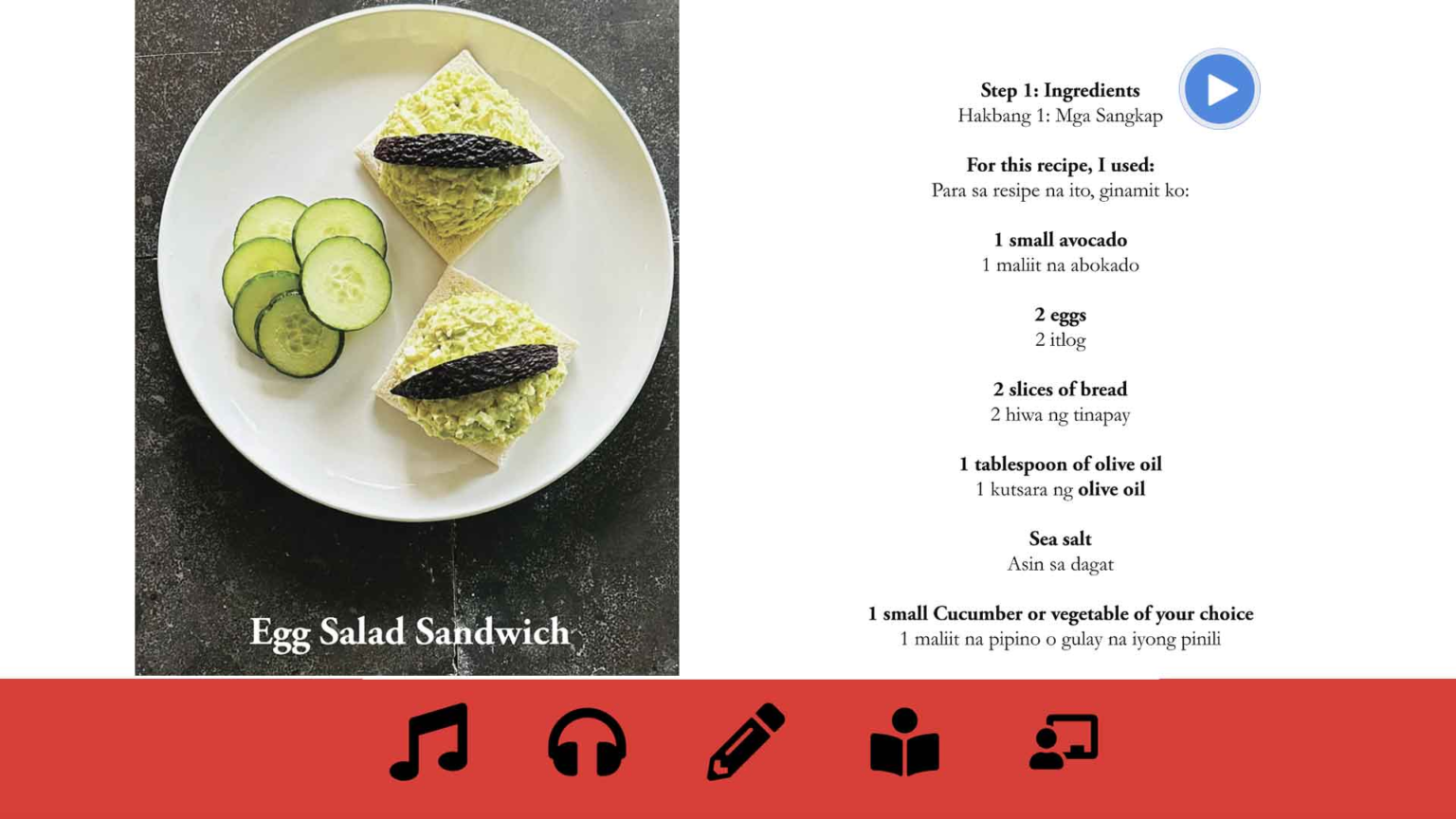 Egg Recipes To Practice The English Past Tense